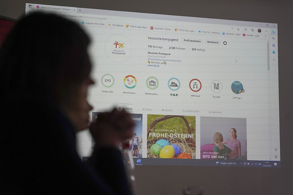 Bild von der Instagramseite der Hessischen Turnjugend