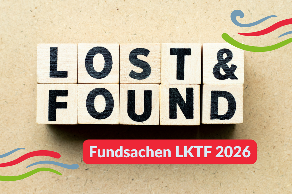 Grafik mit der Aufschrift "Lost & Found".